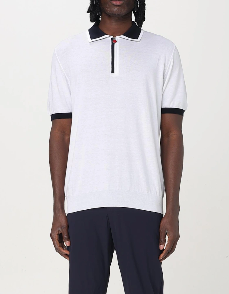 Short Sleeve HalfZip Polo Shirt