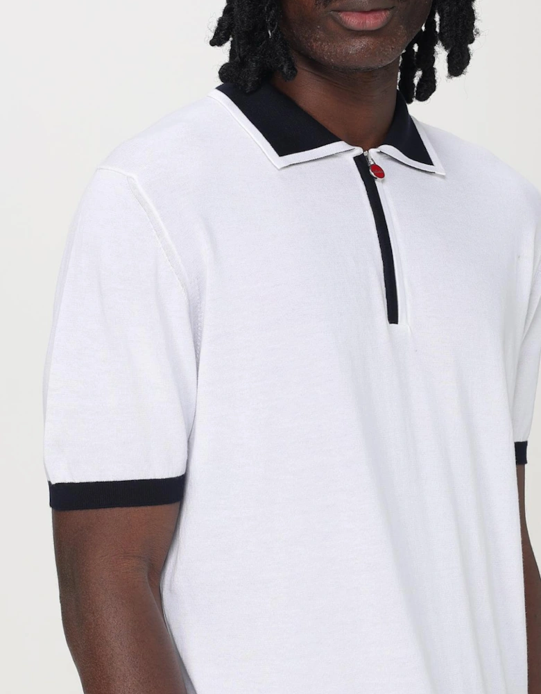 Short Sleeve HalfZip Polo Shirt