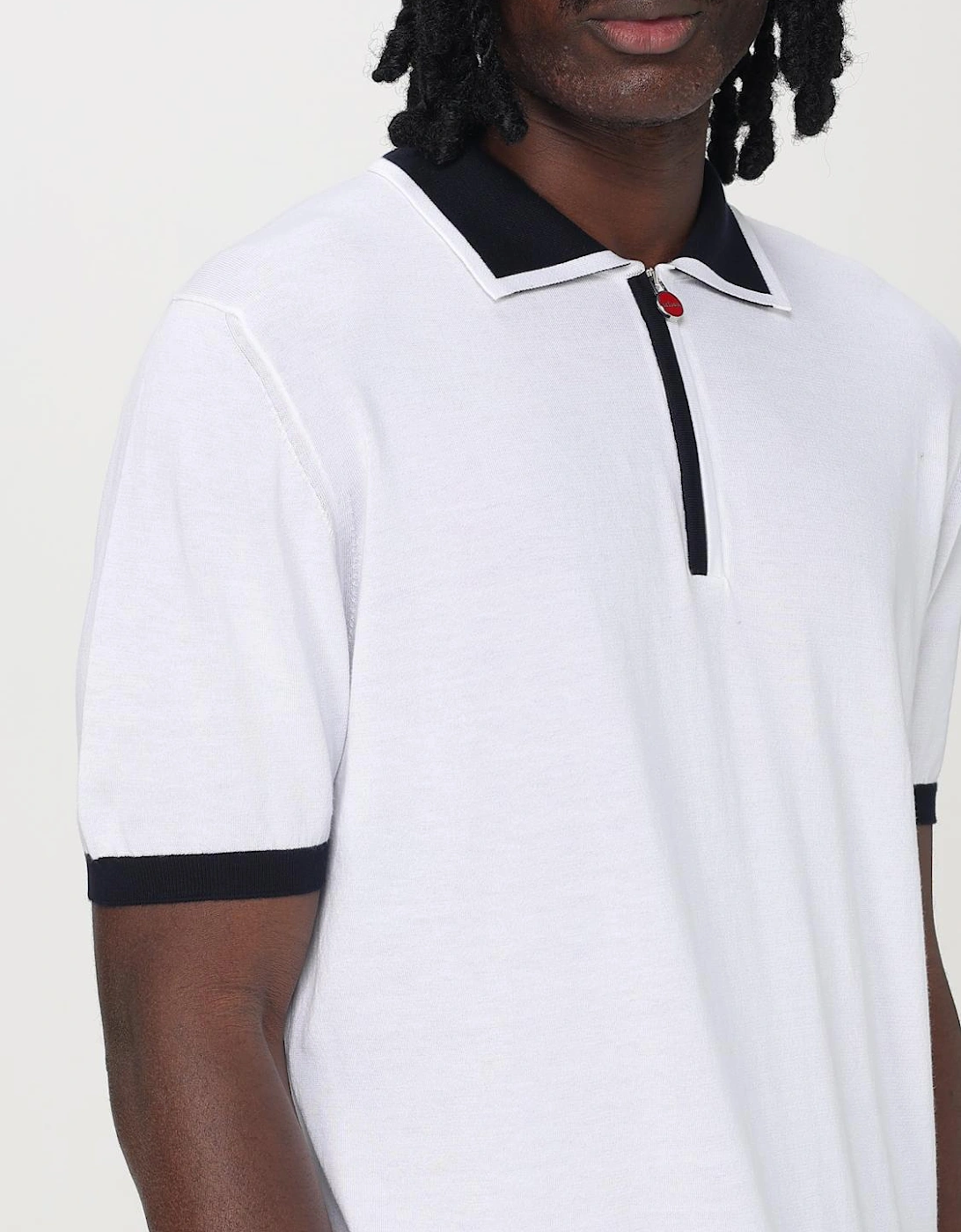 Short Sleeve HalfZip Polo Shirt