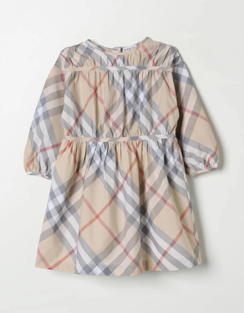 Baby Girl Plaid Cotton Dress