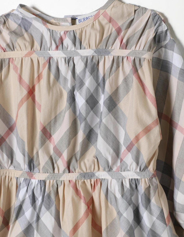 Baby Girl Plaid Cotton Dress