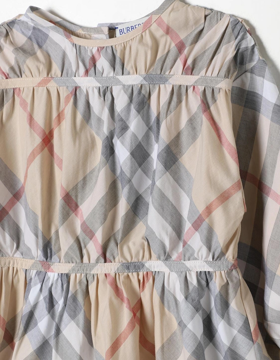 Baby Girl Plaid Cotton Dress