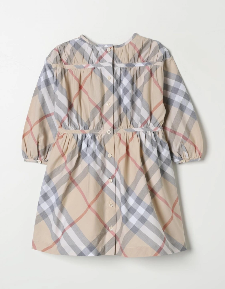 Baby Girl Plaid Cotton Dress