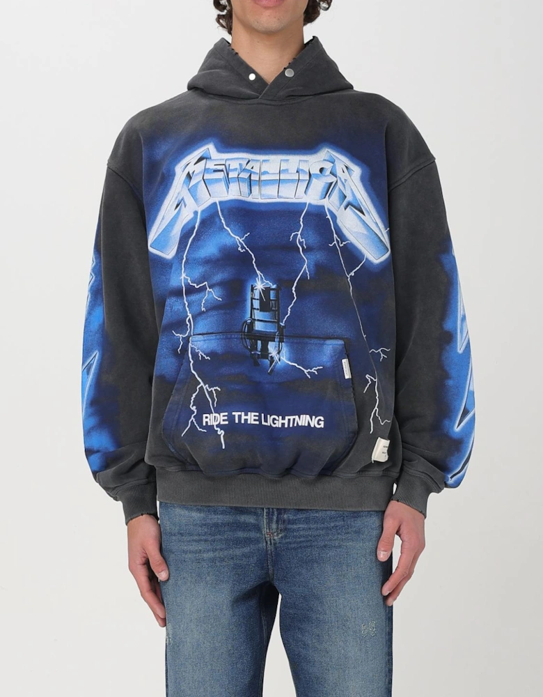 Metallica Ride The Lightning Oversized Hoodie