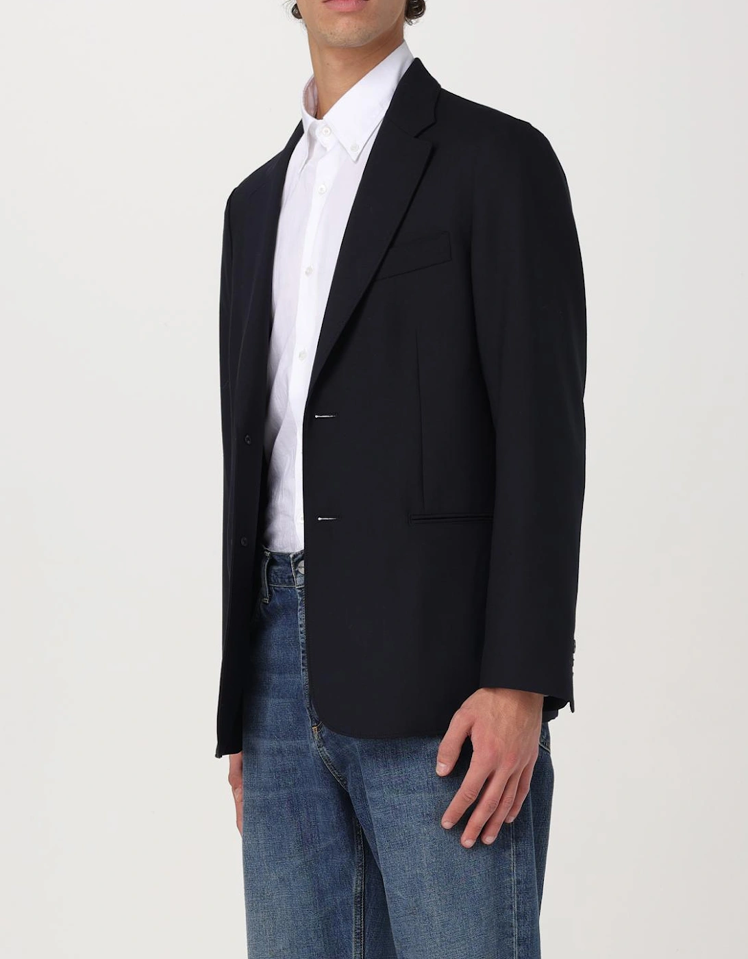 Classic Notch Lapel Blazer