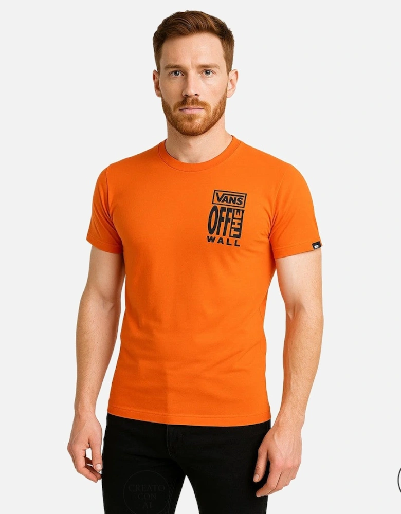 Cotton T-shirt with Visible Logo and Short Sleeves