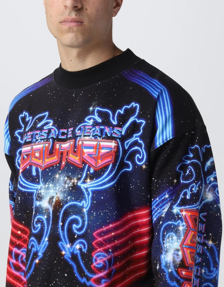Graphic Print Relaxed Fit Sweatshirt
