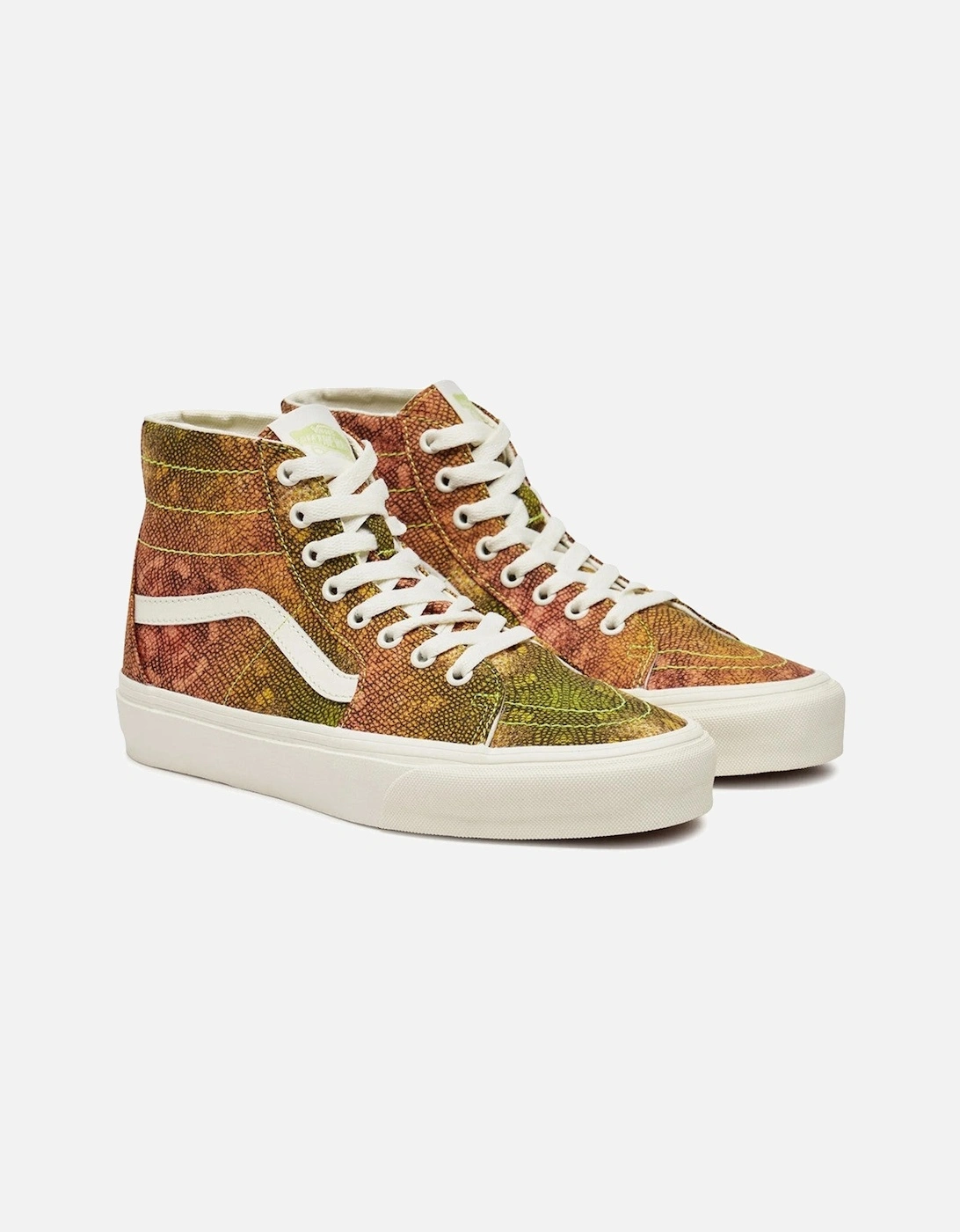 Fabric Sneakers with Rubber Sole and Metal Eyelets