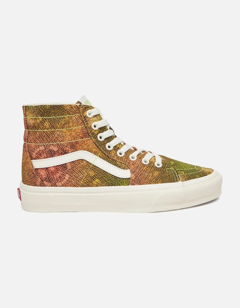 Fabric Sneakers with Rubber Sole and Metal Eyelets