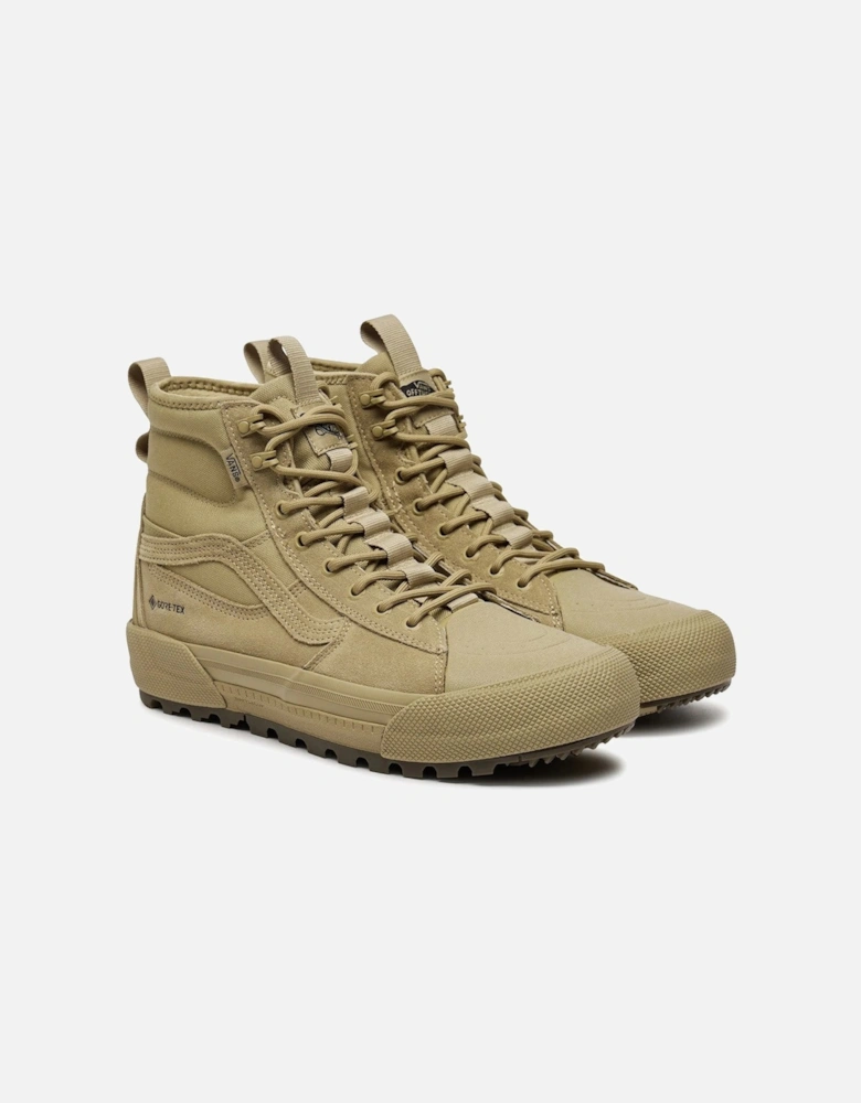 LeatherSneakerswithMetalEyeletsandRubberSole