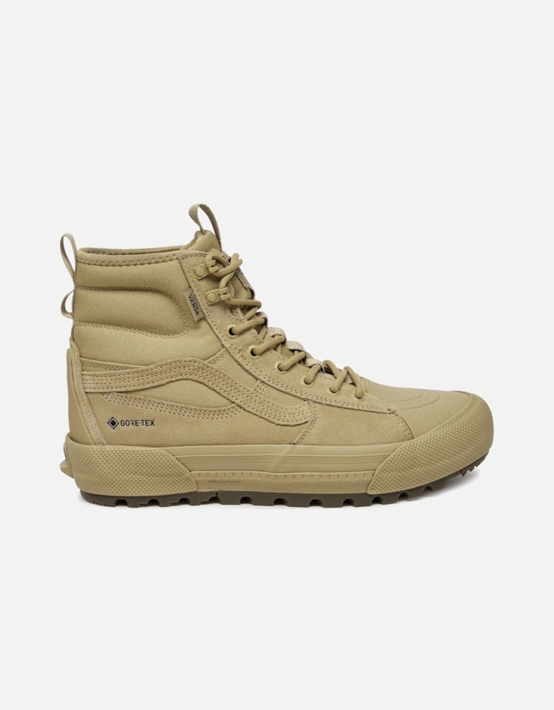 LeatherSneakerswithMetalEyeletsandRubberSole