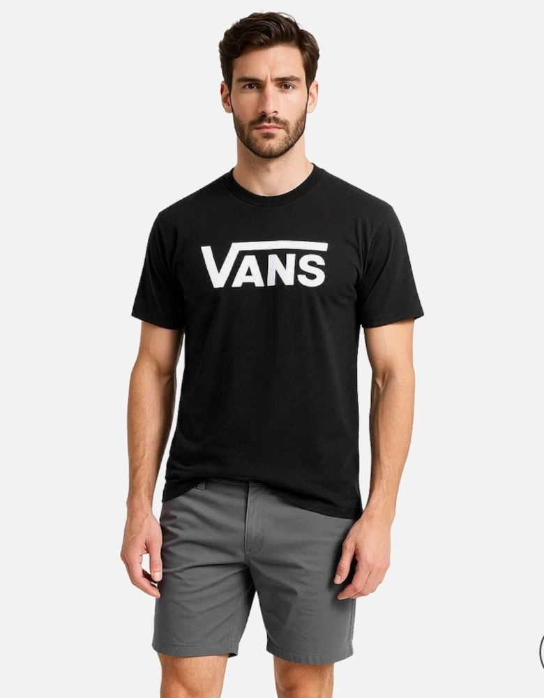 Short-Sleeve Cotton T-Shirt with Visible Logo