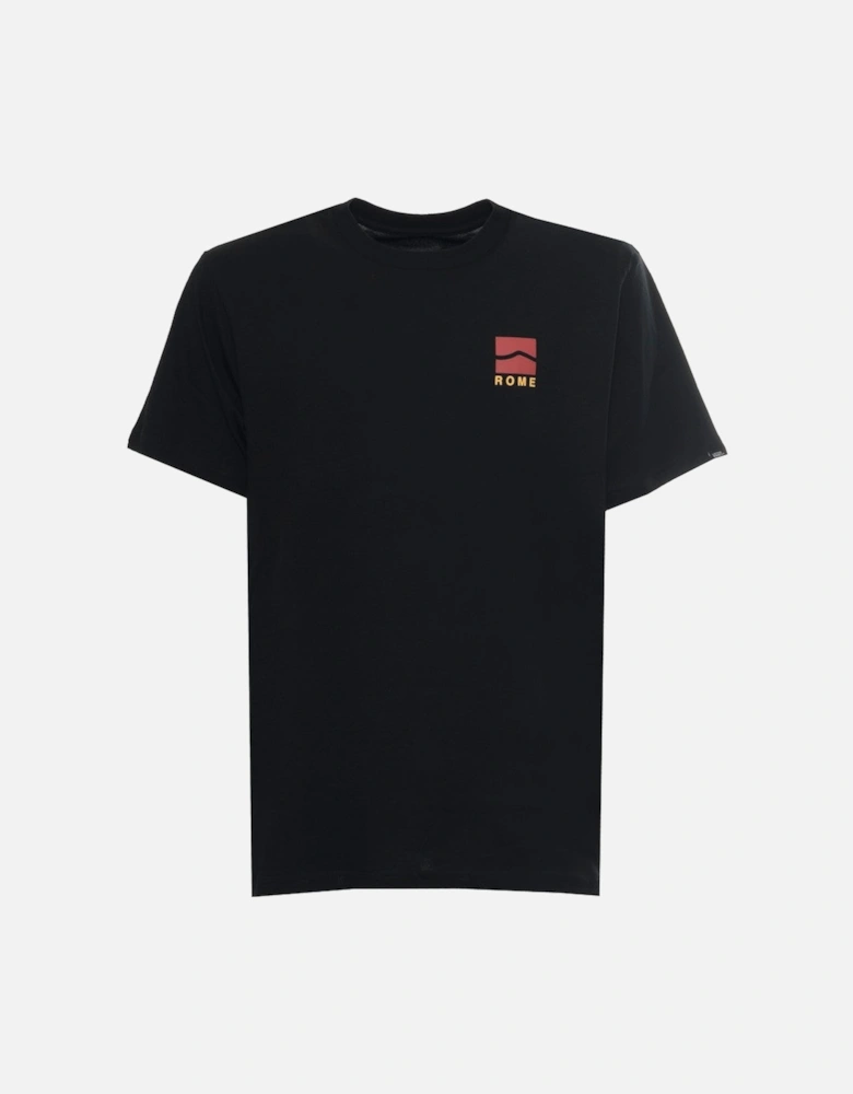 Short-Sleeve Cotton T-Shirt with Visible Logo