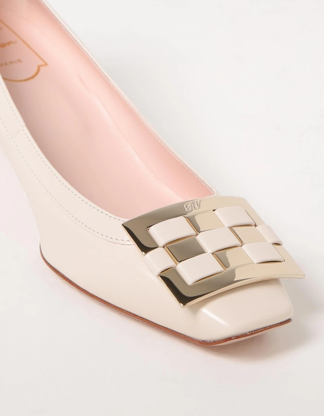 Belle Vivier Pumps Low Heel