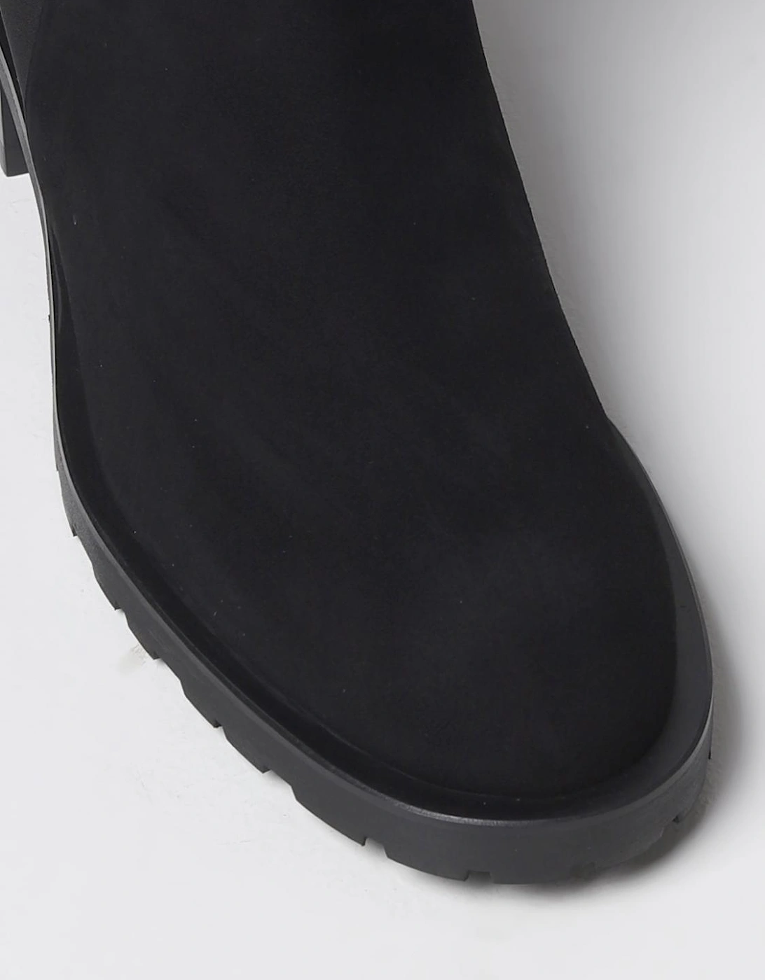 Highland KneeHigh Stretch Suede Boots