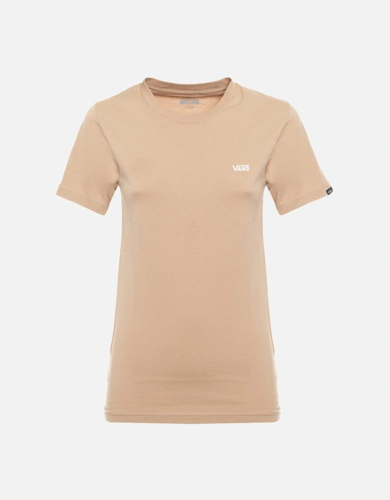 Cotton T-Shirt with Visible Logo and Short Sleeves