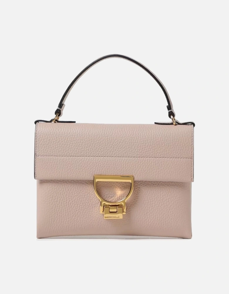 Leather Handbag with Removable Adjustable Shoulder Strap