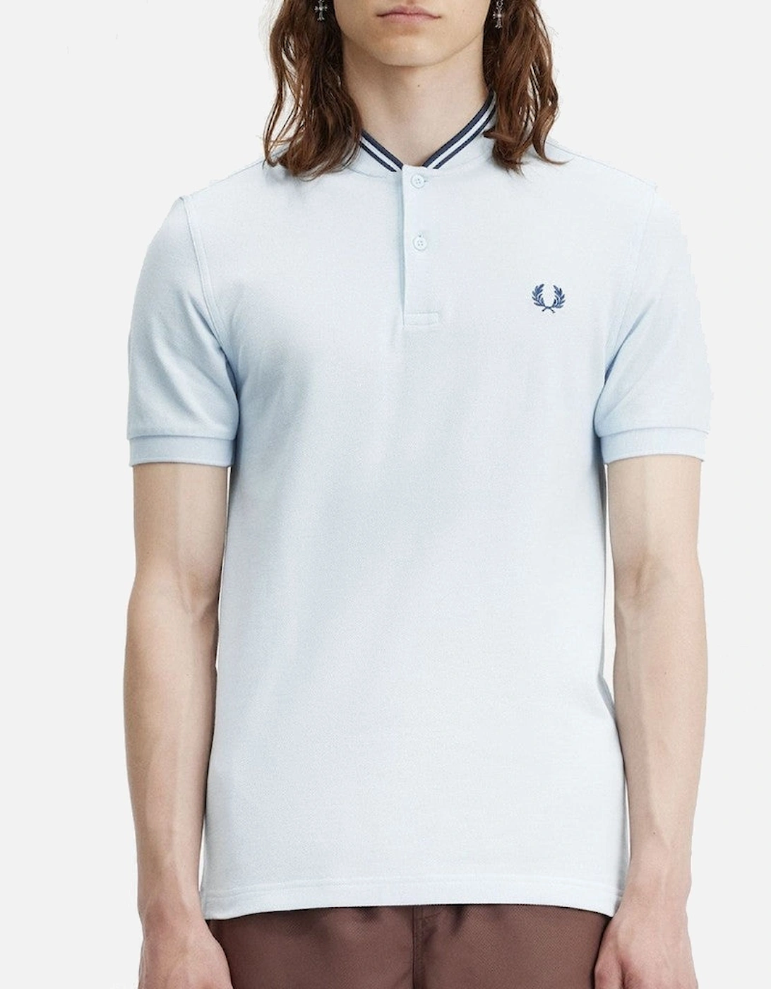 Short-Sleeve Cotton Polo Shirt with Logo