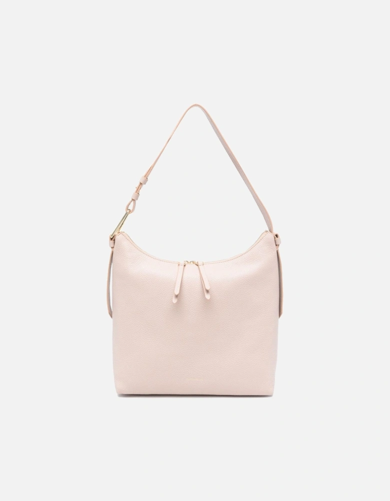 Leather Shoulder Bag with Adjustable Strap