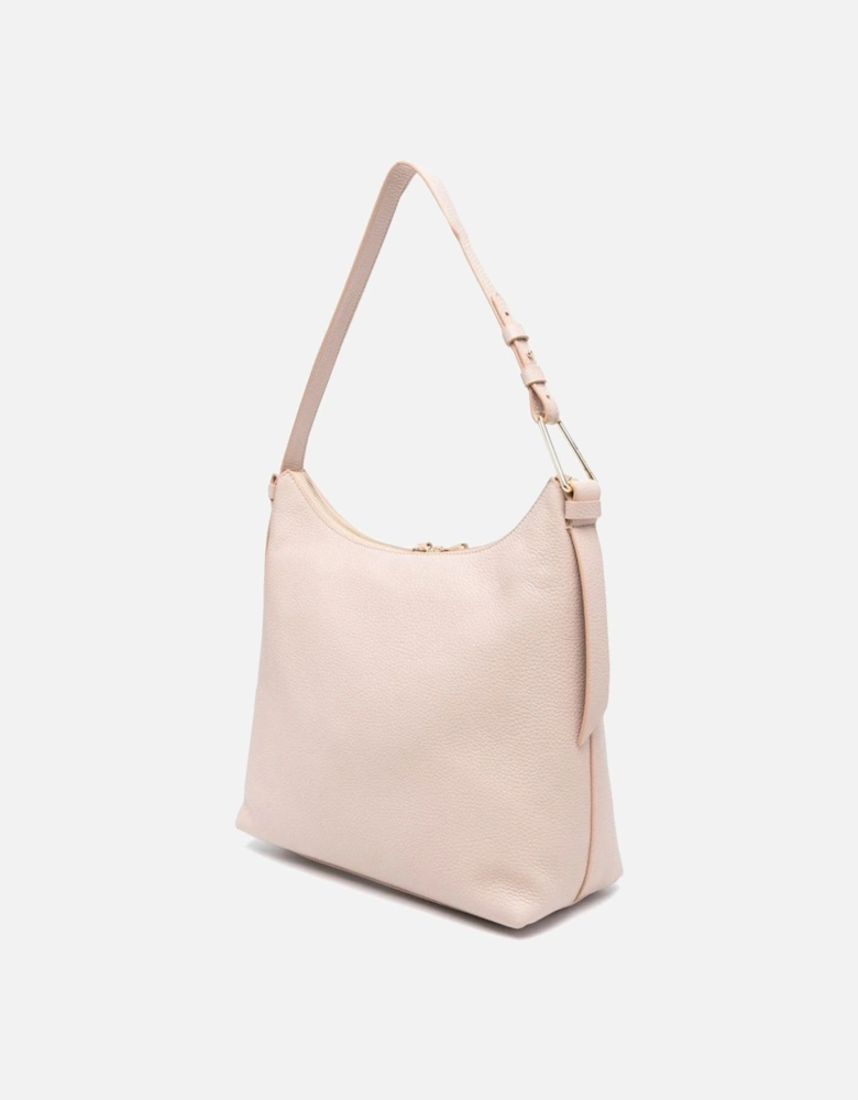 Leather Shoulder Bag with Adjustable Strap