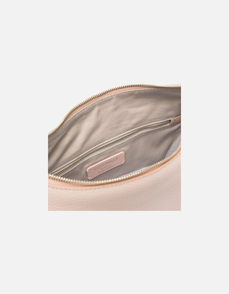 Leather Shoulder Bag with Adjustable Strap