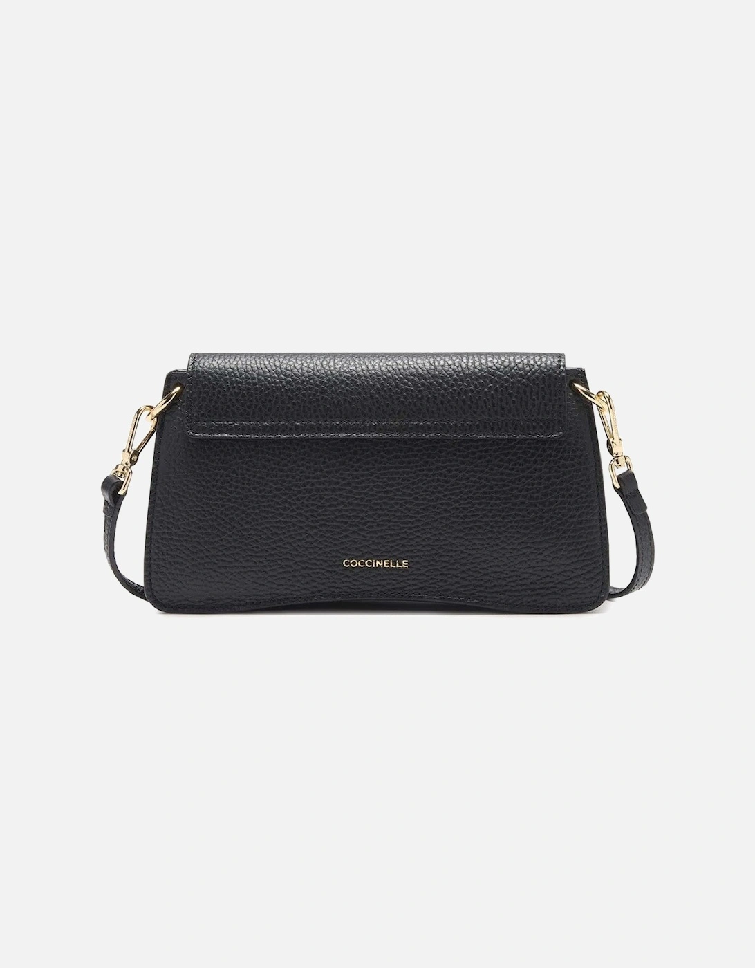Leather Across-Body Bag with Removable Strap and Magnetic Fastening