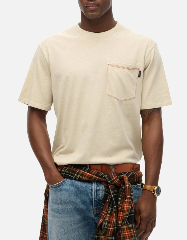 Cotton T-shirt with Visible Logo and Prints