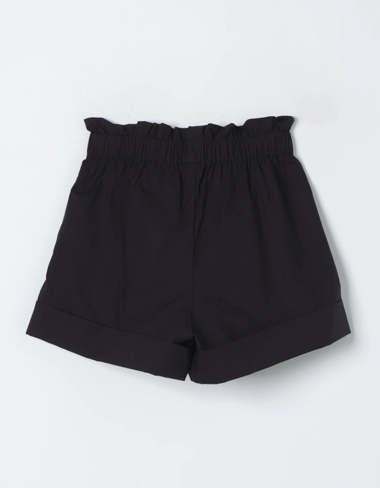 Teddy Bear Embroidered Shorts