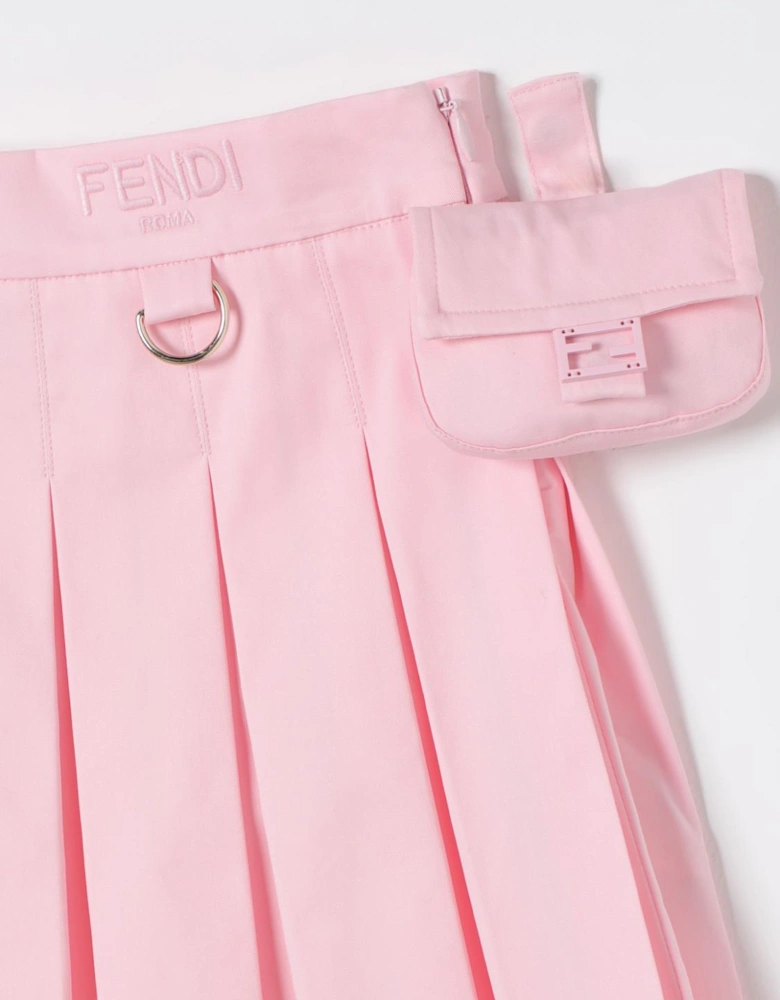 Mini Pleated Skirt with Pocket