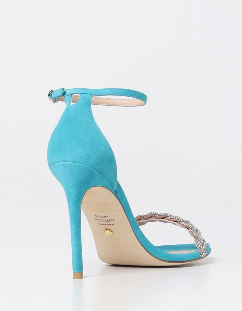 Nudist Song Crystal Buckle Stilettos