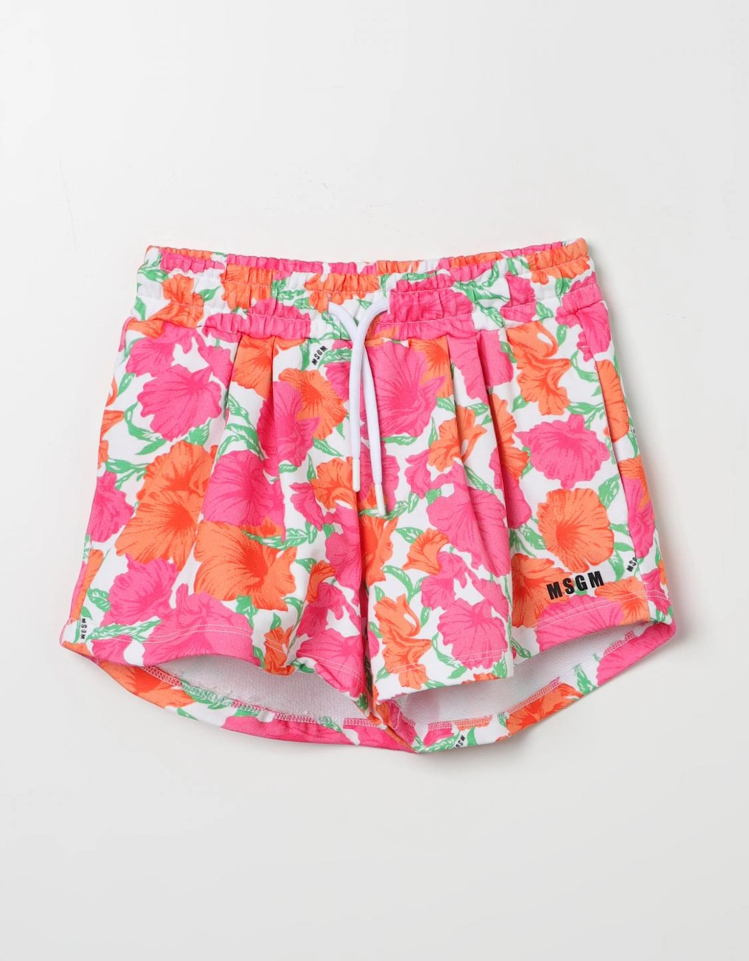 Floral Print Shorts with Drawstring, 4 of 3