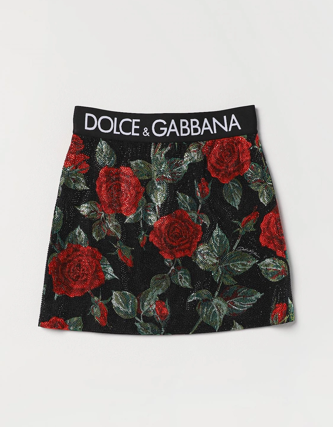 Rose Print Mini Skirt, 4 of 3