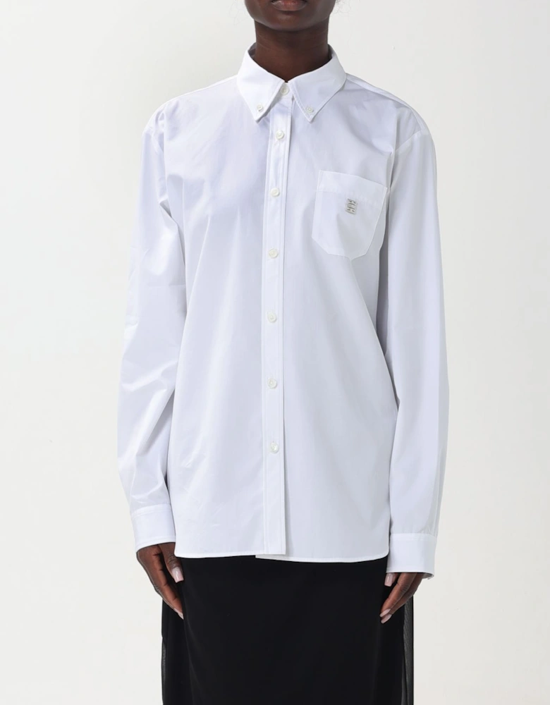 Oversized Poplin Shirt Relaxed Fit
