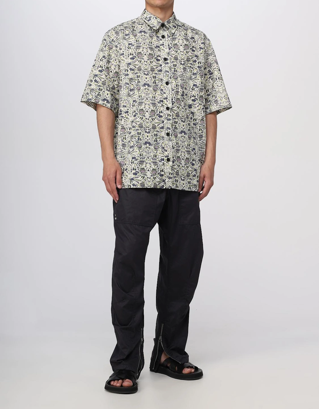 RelaxedFit Nylon Zip Pocket Pants