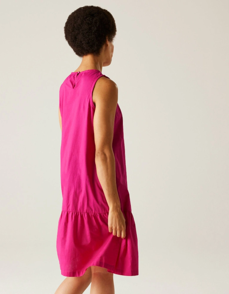 Womens Trisa Cotton Poplin Dress