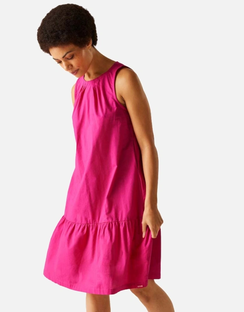 Womens Trisa Cotton Poplin Dress