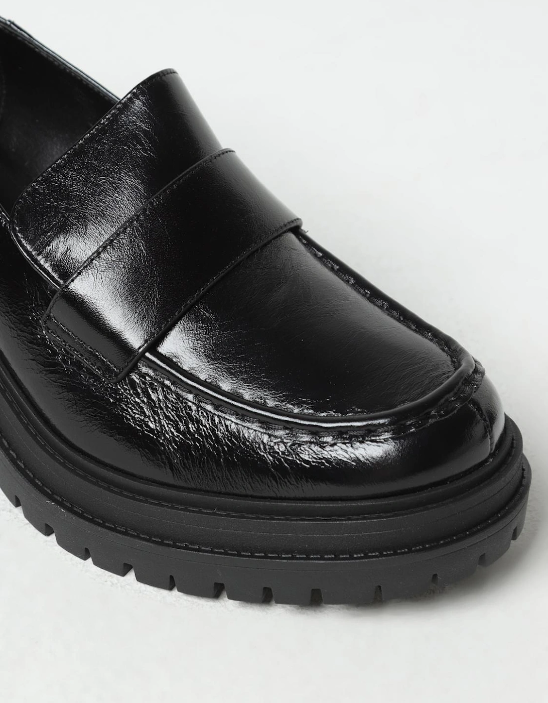 Platform Loafer Patent Leather