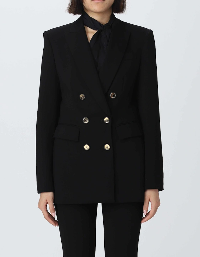 Double Breasted Blazer Gold Buttons
