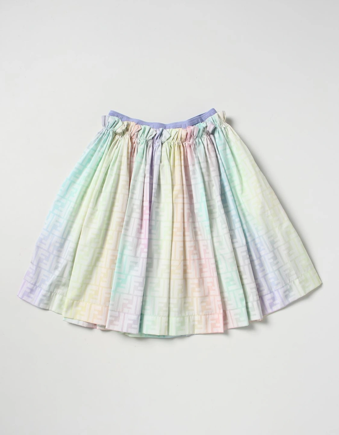 Rainbow Ombre Pleated Skirt, 3 of 2