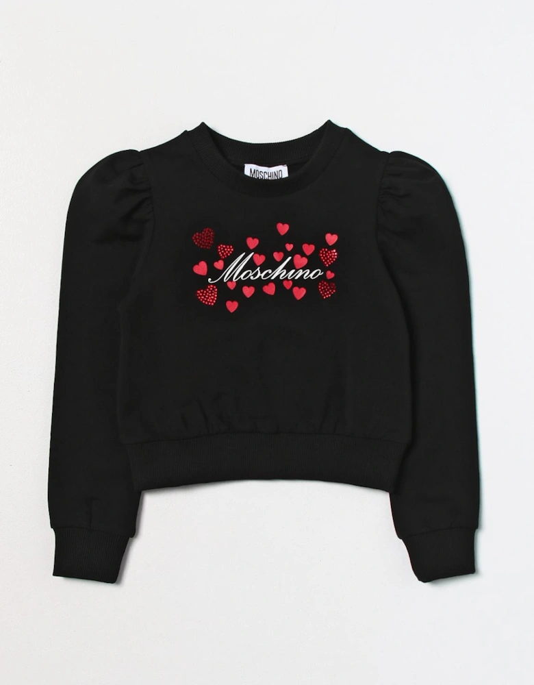 Kids Heart Pullover Sweater