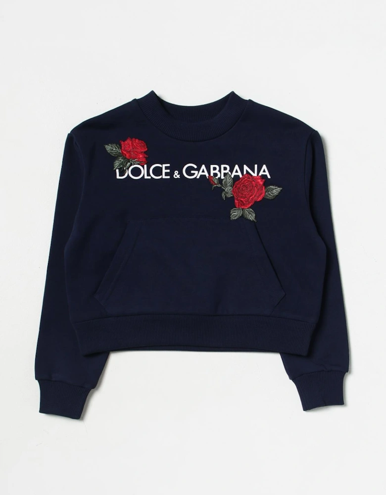 Dolce  Gabbana Rose Sweatshirt