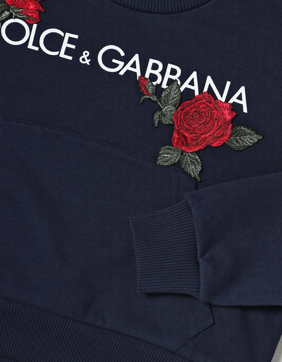 Dolce  Gabbana Rose Sweatshirt