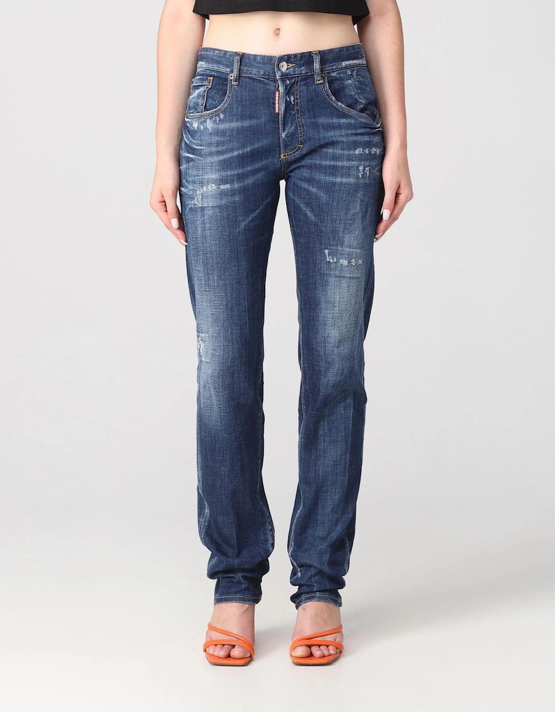 Distressed Denim Crafted for a Relaxed and Comfortable Fit, 5 of 4