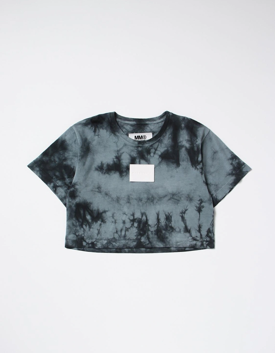 Cropped TieDye Short Sleeve Top, 3 of 2