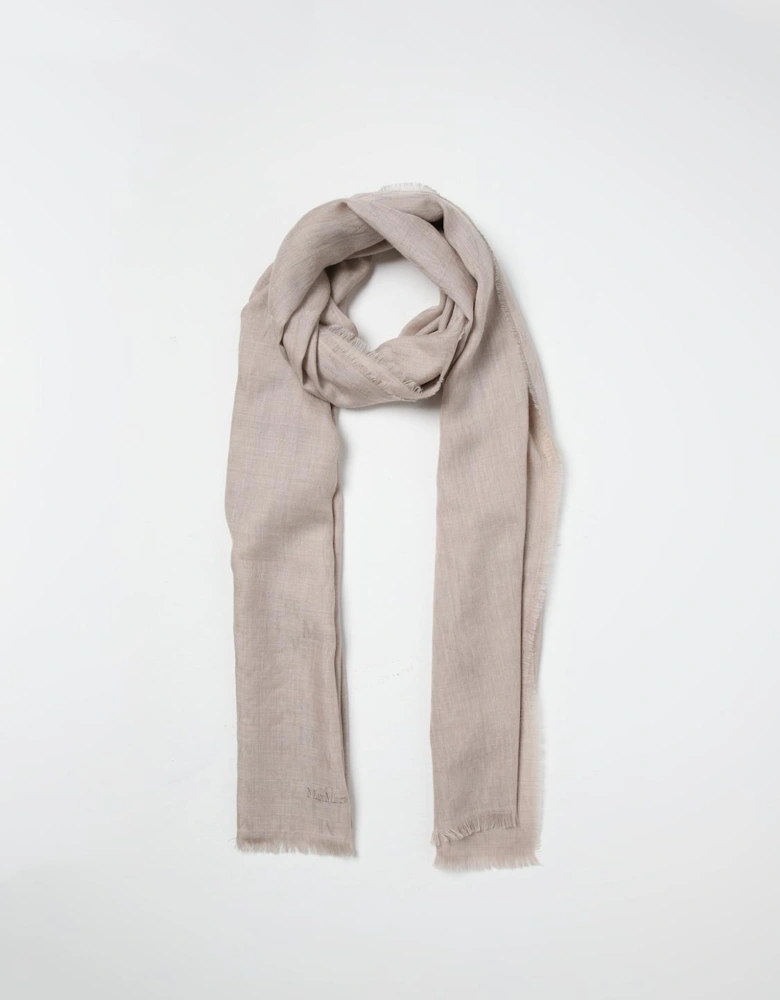 Linen Scarf Fringe Detail