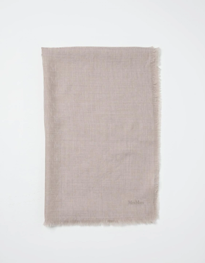 Linen Scarf Fringe Detail