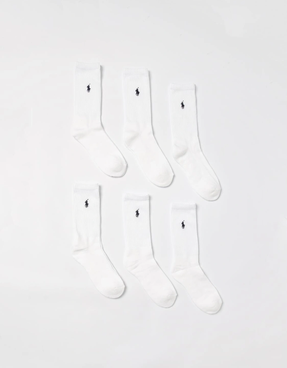 Polo Player Logo Crew Socks, 3 of 2
