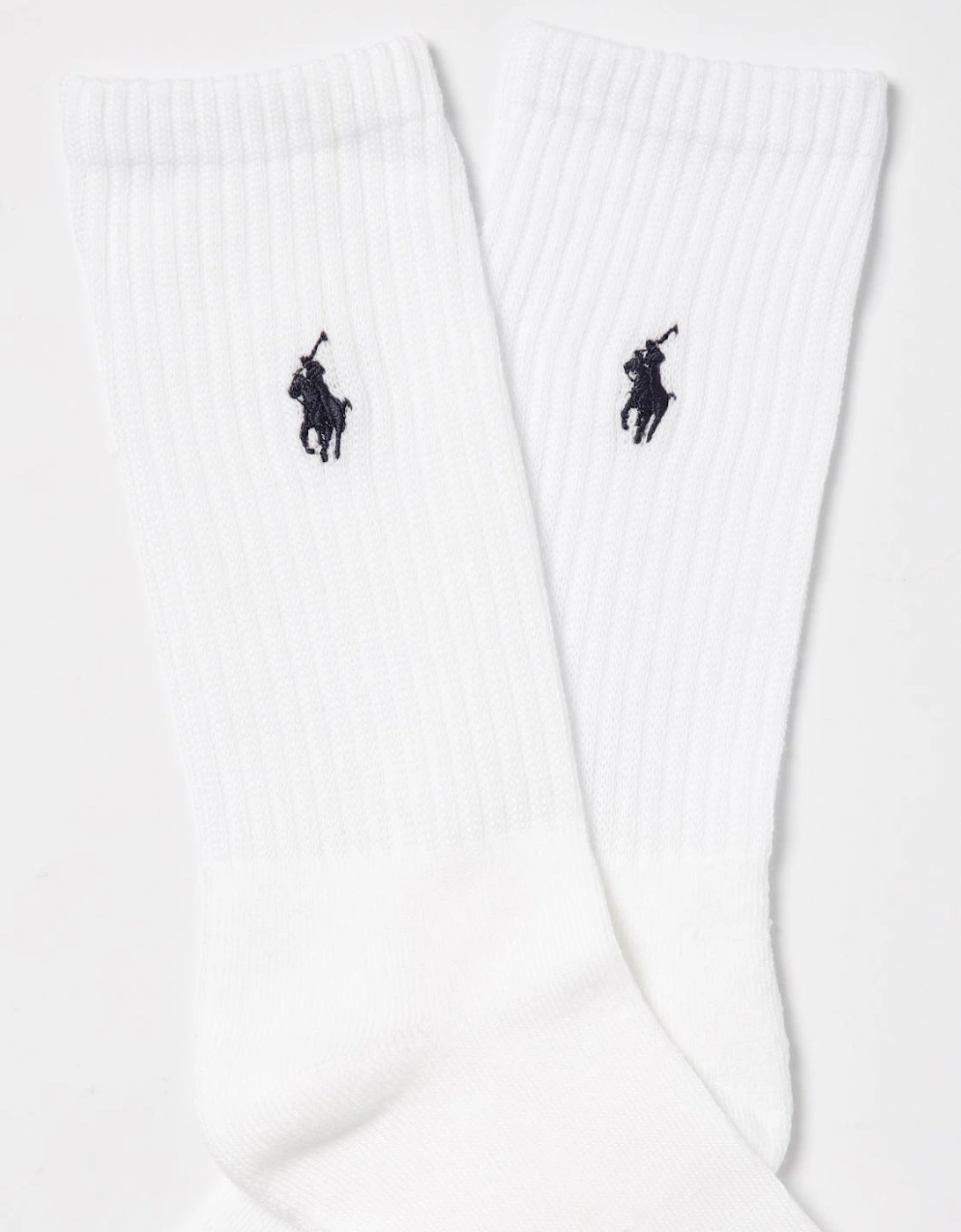 Polo Player Logo Crew Socks