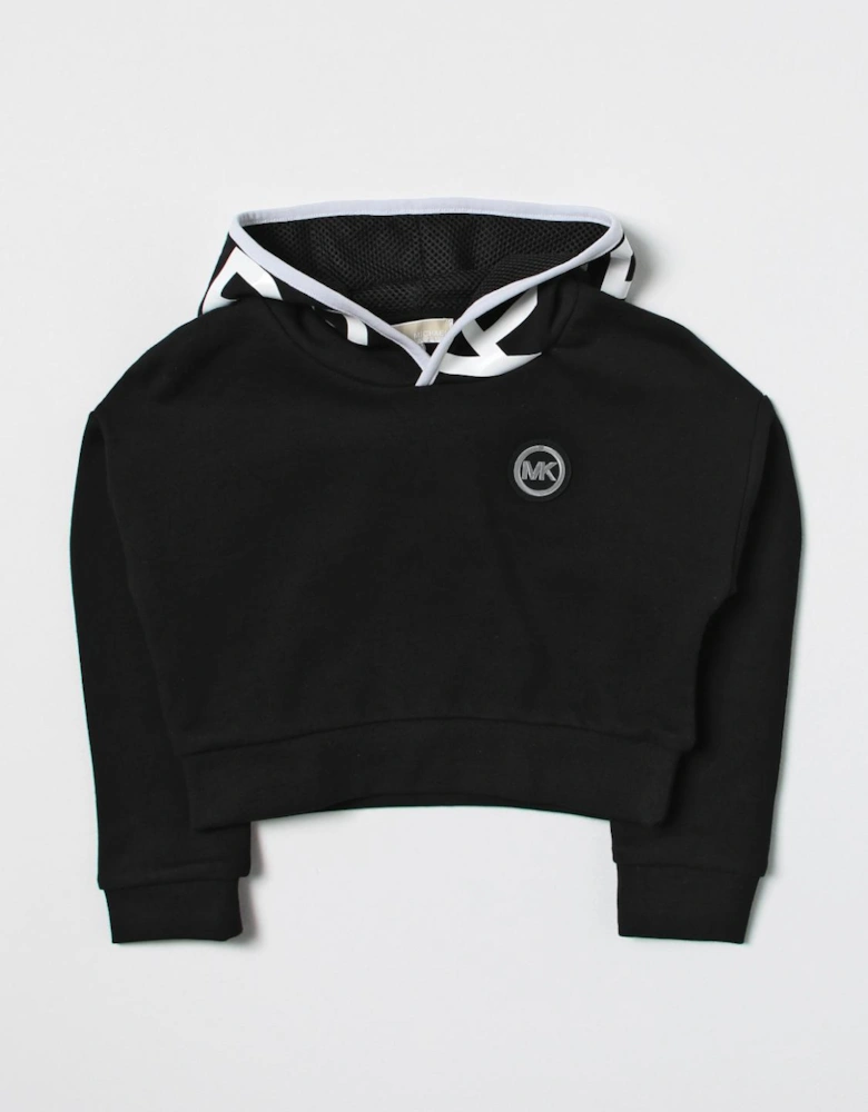 Girls Cropped Hoodie