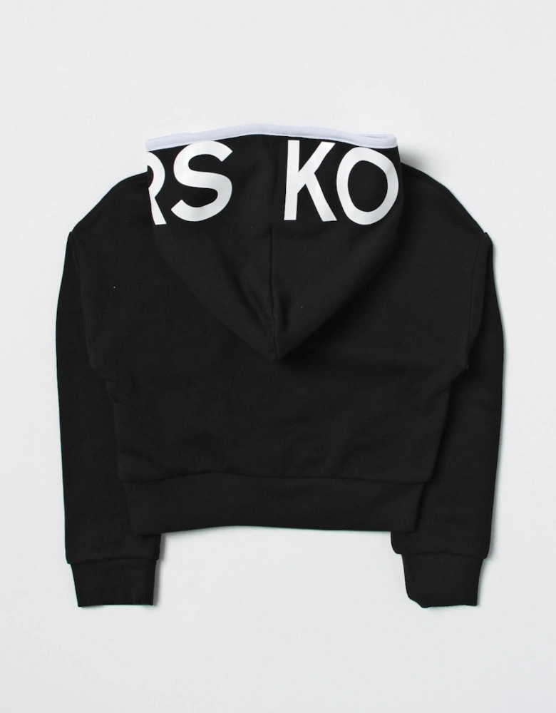 Girls Cropped Hoodie